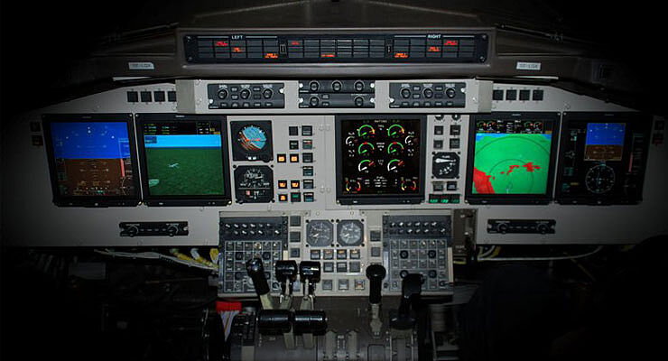 Glass Cockpit on BAe ATP - 